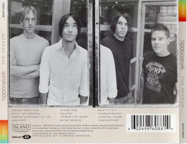 Hoobastank : The Reason (CD, Album, Enh)