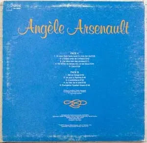 Angèle Arsenault : Libre (LP, Album)