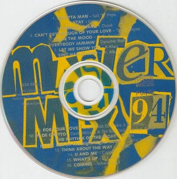 Various : Master Mixx '94 (CD, Comp, Mixed)