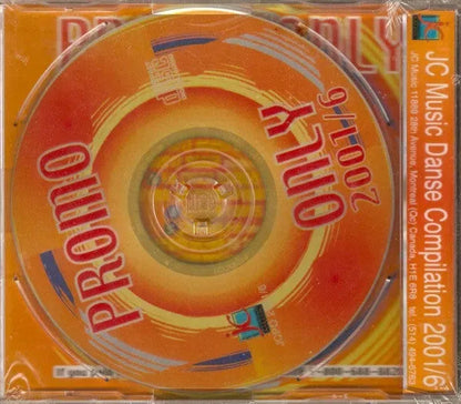 Various : Promo Only - J.C. Music Danse Compilation 2001/6 (CD, Comp, Promo)