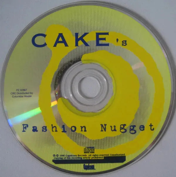 Cake : Fashion Nugget (CD, Album, Club)