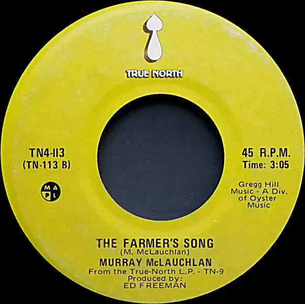 Murray McLauchlan : Lose We / The Farmer's Song (7", Single)