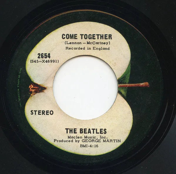 The Beatles : Something / Come Together (7", Single)