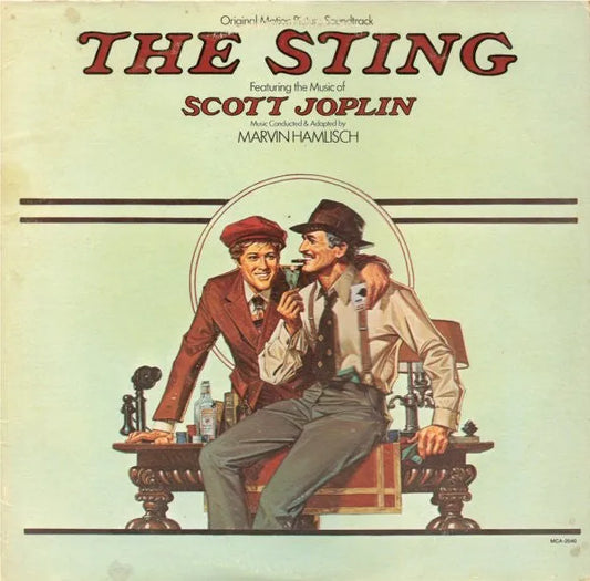 Marvin Hamlisch / Scott Joplin : The Sting (Original Motion Picture Soundtrack) (LP, RE)