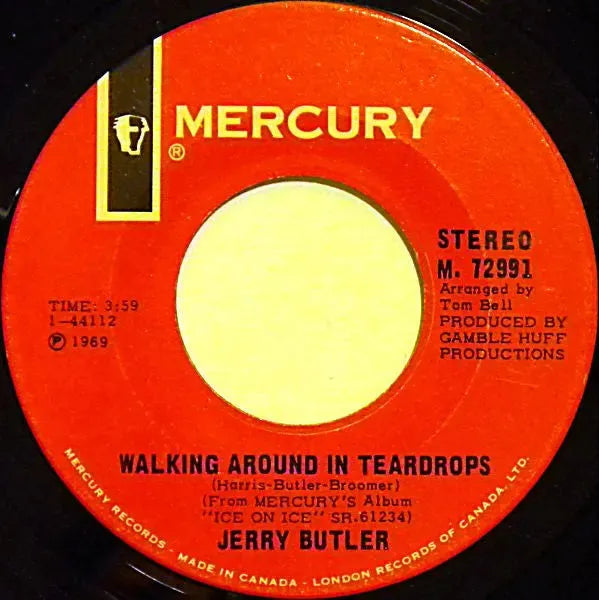 Jerry Butler : Don't Let Love Hang You Up (7", Single)