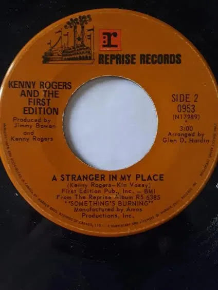 Kenny Rogers & The First Edition : Heed The Call / A Stranger In My Place (7", Single)