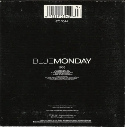 NewOrder* : Blue Monday 1988 (CD, EP, Car)