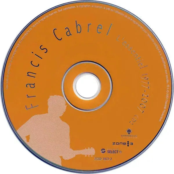 Francis Cabrel : L'Essentiel 1977 - 2007  (2xCD, Comp)