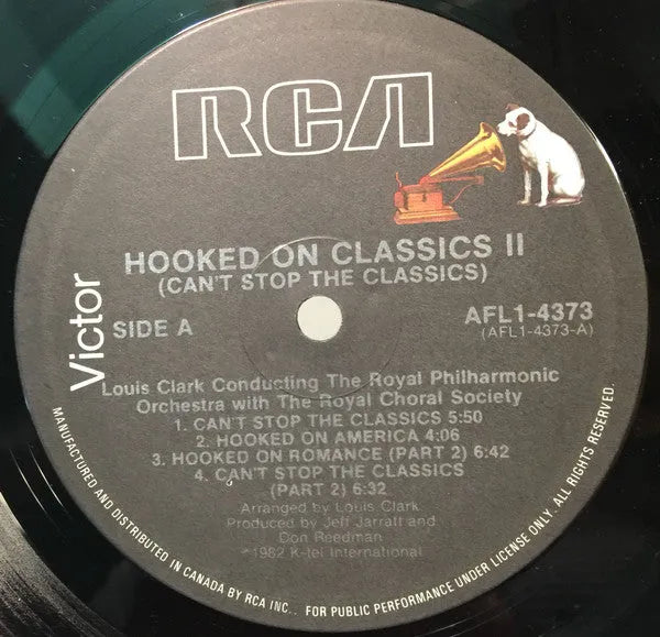 Louis Clark Conducting The Royal Philharmonic Orchestra With The Royal Chorale Society* : (Can't Stop The Classics) Hooked On Classics II (LP, Album)