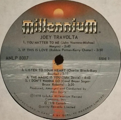 Joey Travolta : Joey Travolta (LP, Album)