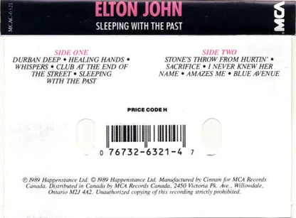 Elton John : Sleeping With The Past (Cass, Album, Dol)