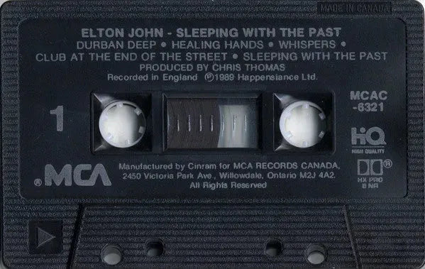 Elton John : Sleeping With The Past (Cass, Album, Dol)