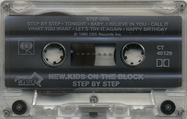 New Kids On The Block : Step By Step (Cass, Album)