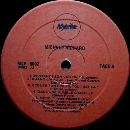 Michèle Richard : J'Entends Son Violon (LP, Album)