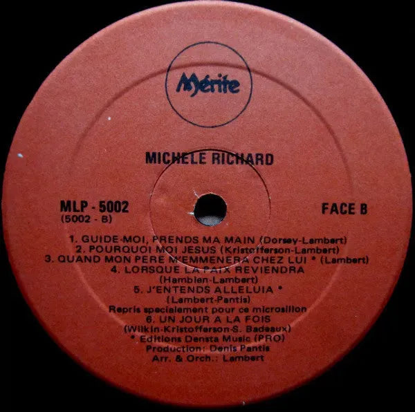 Michèle Richard : J'Entends Son Violon (LP, Album)