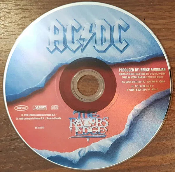 AC/DC : The Razors Edge (CD, Album, Enh, RE, RM)