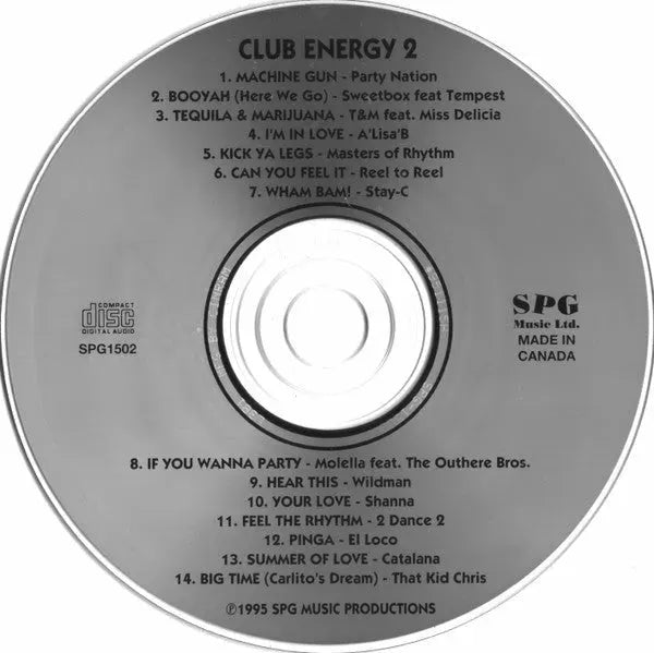 Various : Club Energy 2 (CD, Comp)