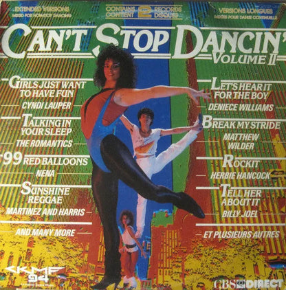 Various : Can't Stop Dancin' - Volume II (2xLP, Comp, Mixed)