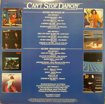 Various : Can't Stop Dancin' - Volume II (2xLP, Comp, Mixed)