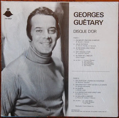 Georges Guetary* : Disque D'or (LP, Comp)