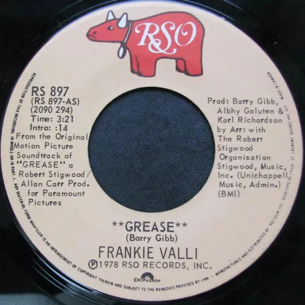 Frankie Valli / Gary Brown (2) : Grease (7", Single)