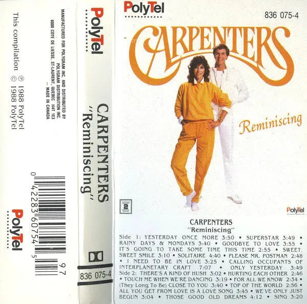 Carpenters : Reminiscing (Cass, Comp)