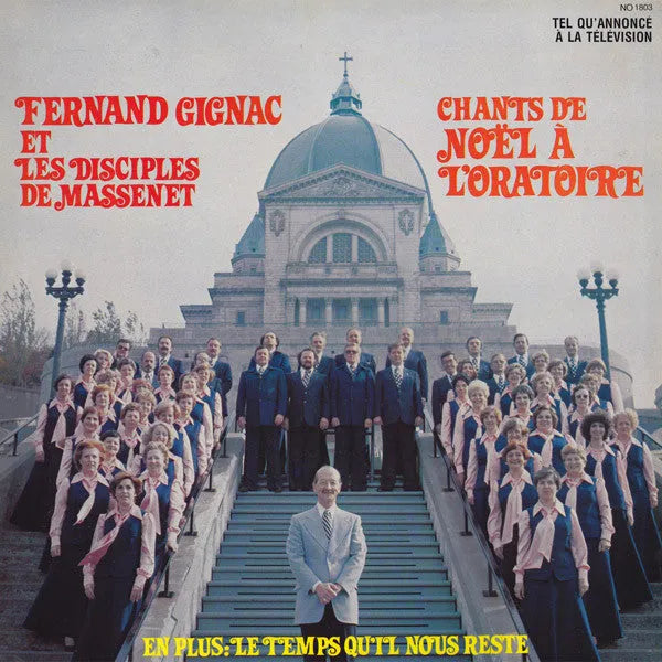 Fernand Gignac Et Les Disciples De Massenet : Chants De Noël À L'Oratoire (LP, Album)