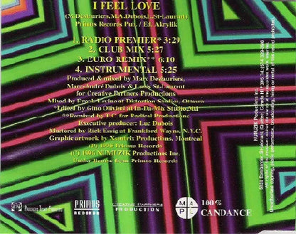 Roxxy (2) : I Feel Love (CD, Maxi)