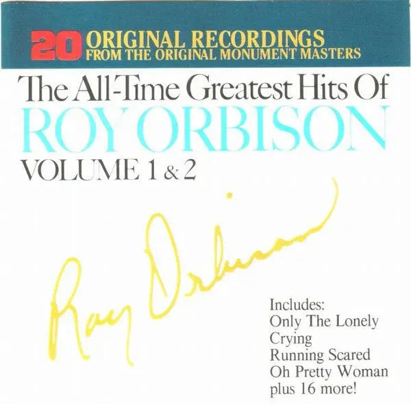 Roy Orbison : The All-Time Greatest Hits Of Roy Orbison Volume 1 & 2 (CD, Comp, Club, RE)