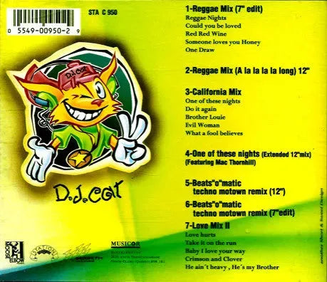 D.J. Cat : Tribute - Party Mix II - Hommage (2xCD, Comp)