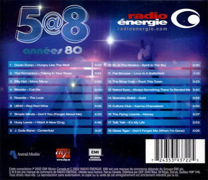 Various : 5@8 Années 80 Classique (CD, Comp)