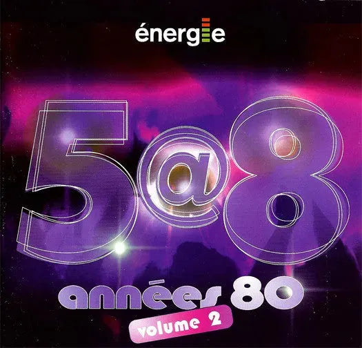 Various : 5@8 Années 80 Volume 2 (CD, Comp)