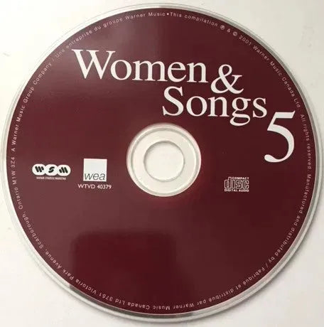 Various : Women & Songs 5 (CD, Comp)