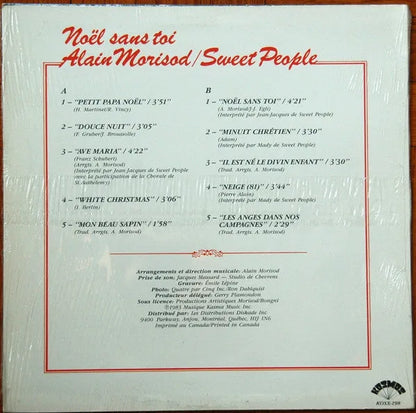 Alain Morisod, Sweet People : Noël Sans Toi (LP, Album)