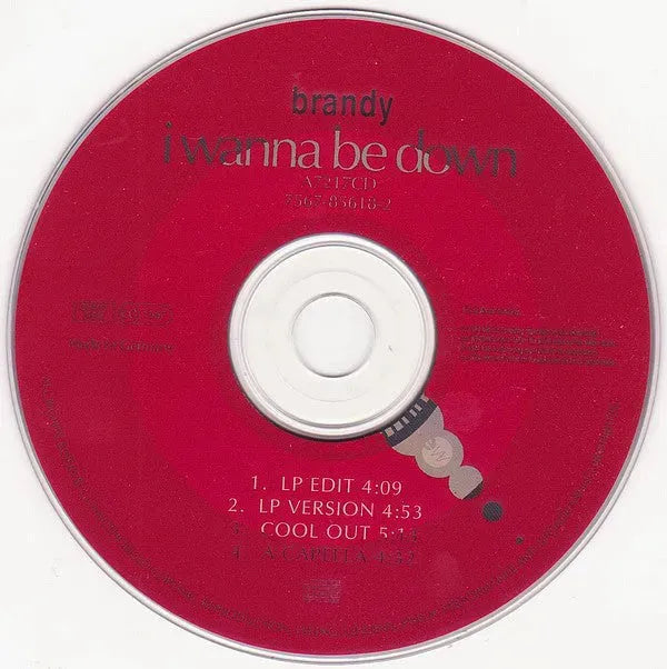 Brandy (2) : I Wanna Be Down (CD, Single)