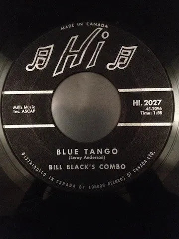 Bill Black's Combo : Blue Tango / Willie (7", Single)