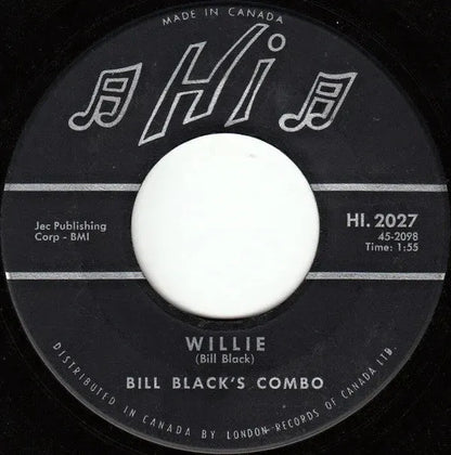 Bill Black's Combo : Blue Tango / Willie (7", Single)