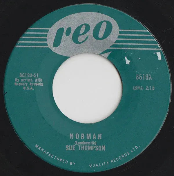 Sue Thompson : Norman (7", Single)