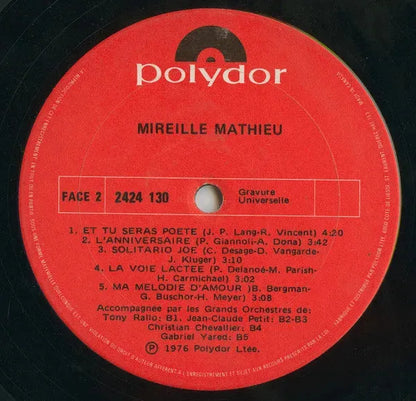 Mireille Mathieu : Mireille Mathieu (LP)