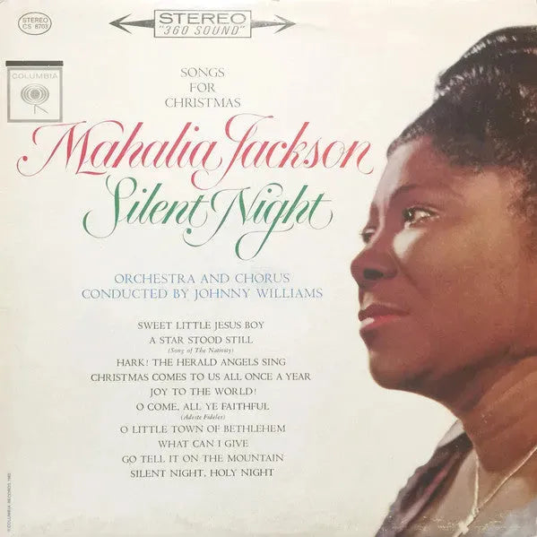 Mahalia Jackson : Silent Night - Songs For Christmas (LP, Album, RE)