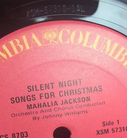 Mahalia Jackson : Silent Night - Songs For Christmas (LP, Album, RE)