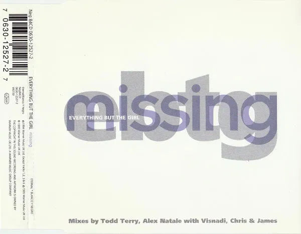 Everything But The Girl : Missing (CD, Single)