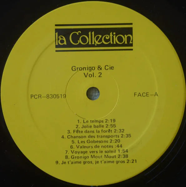 Gronigo & Cie : Vol. 2 (LP, Album)