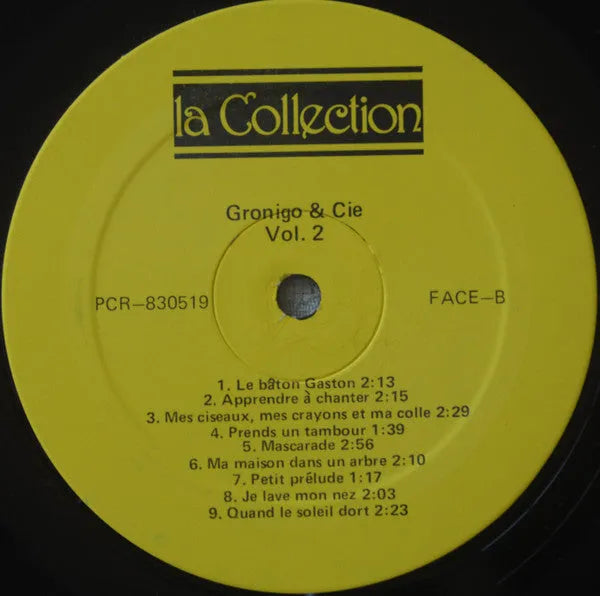 Gronigo & Cie : Vol. 2 (LP, Album)