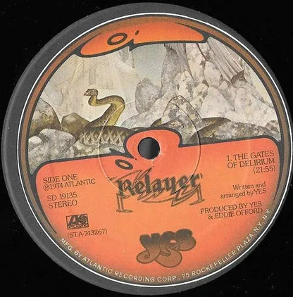 Yes : Relayer (LP, Album, RE, RP, Spe)