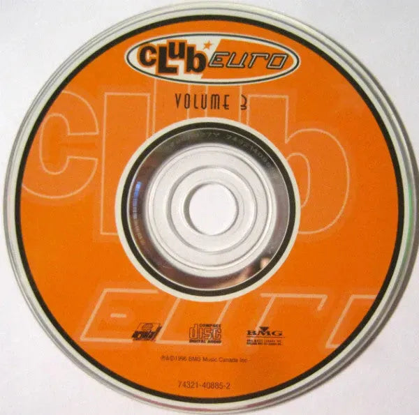 Various : Club Euro - Volume 3 (CD, Comp)