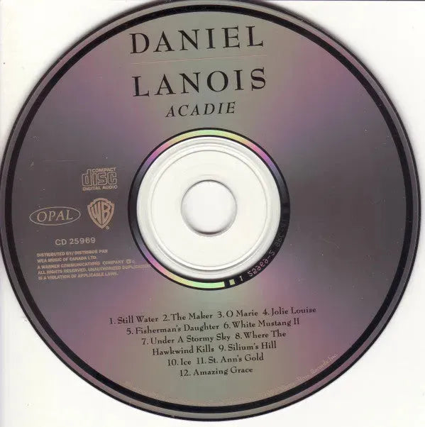 Daniel Lanois : Acadie (CD, Album, RE)