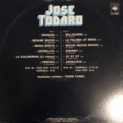 José Todaro : Granada (LP, Album)