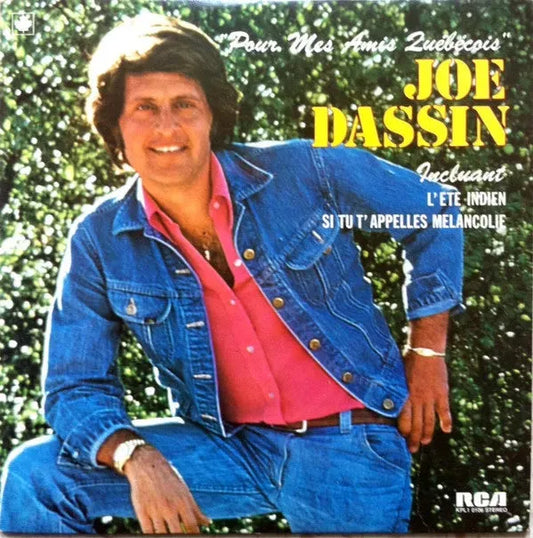 Joe Dassin : Pour Mes Amis Québécois (LP, Comp)