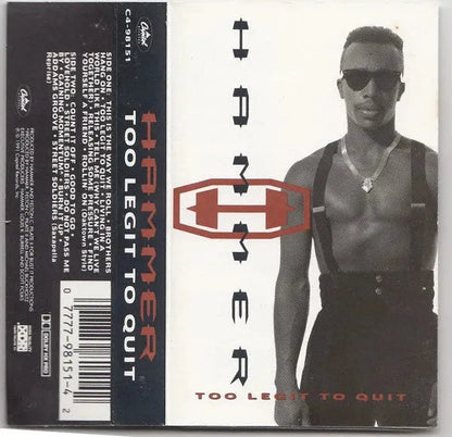 MC Hammer : Too Legit To Quit (Cass, Album)